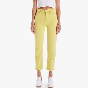 Mother Tomcat button fly Citron/the devil may care wash